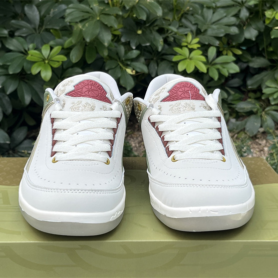 Air Jordan 2 Low “Chinese New Year” Sneakers    FJ6871-100  - PerfectKickZ