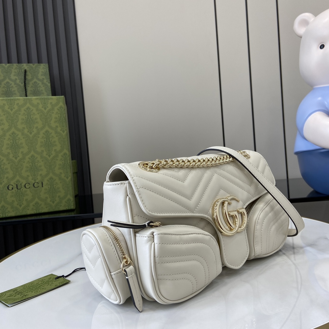Gucci GG Marmont Small Multi-pocket Bag - 