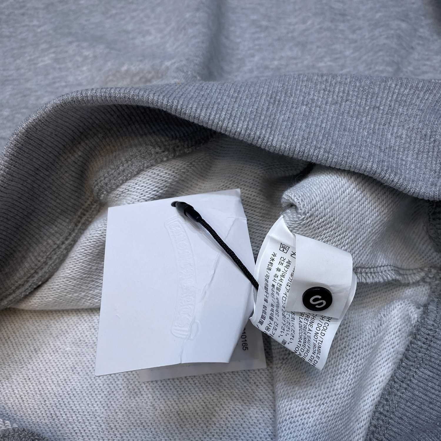 Chrome Hearts Chrome hearts Grey Race Cross Hoodie - PerfectKickZ