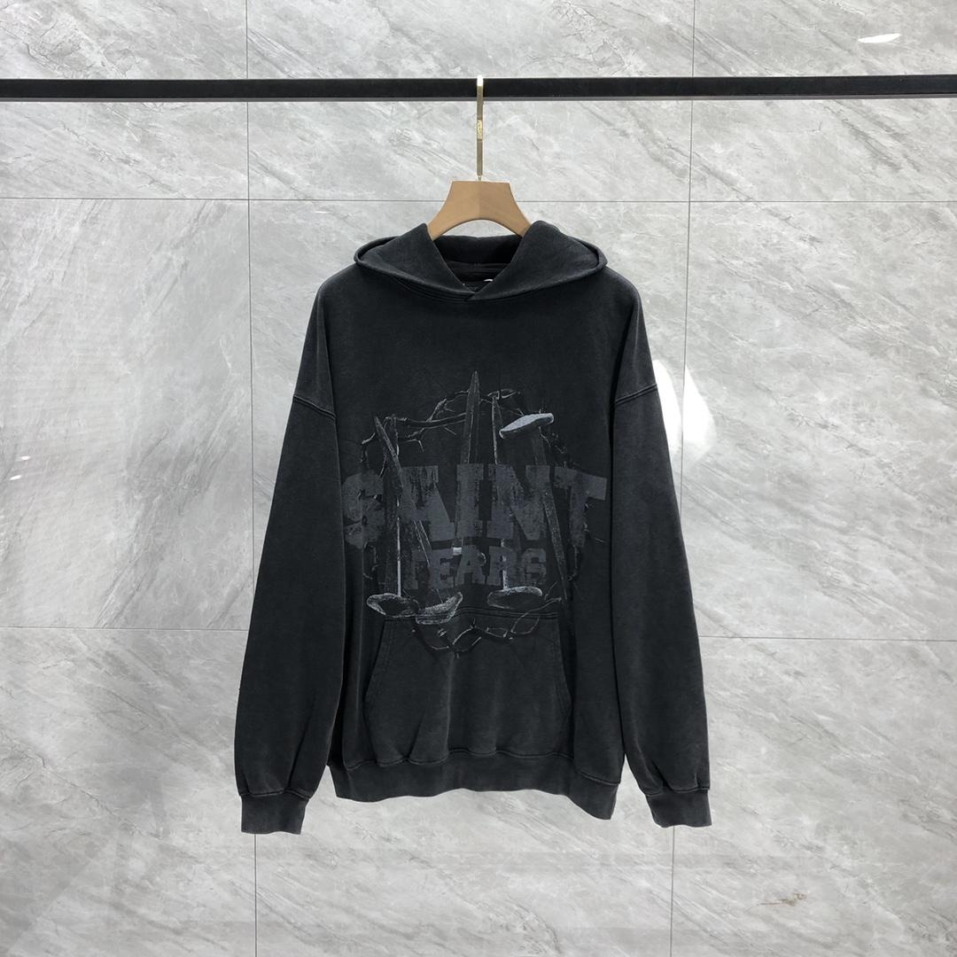 Saint Michael Tears Hoodie - PerfectKickZ