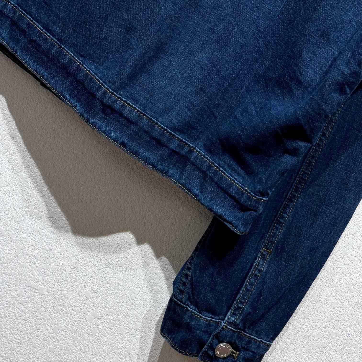 Prada Light Denim Zipper Jacket  - PerfectKickZ