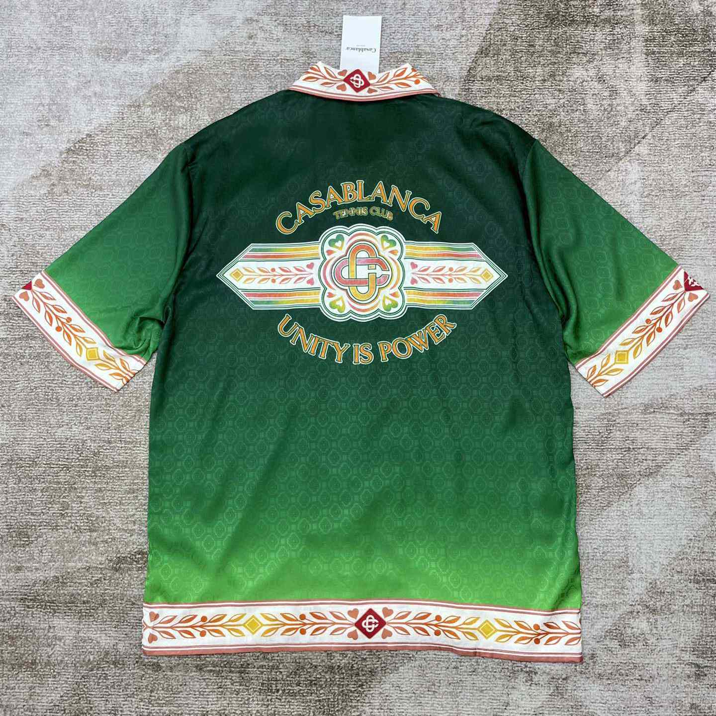 Casablanca Unity is Power Shirt In Silk   CA3474 - PerfectKickZ