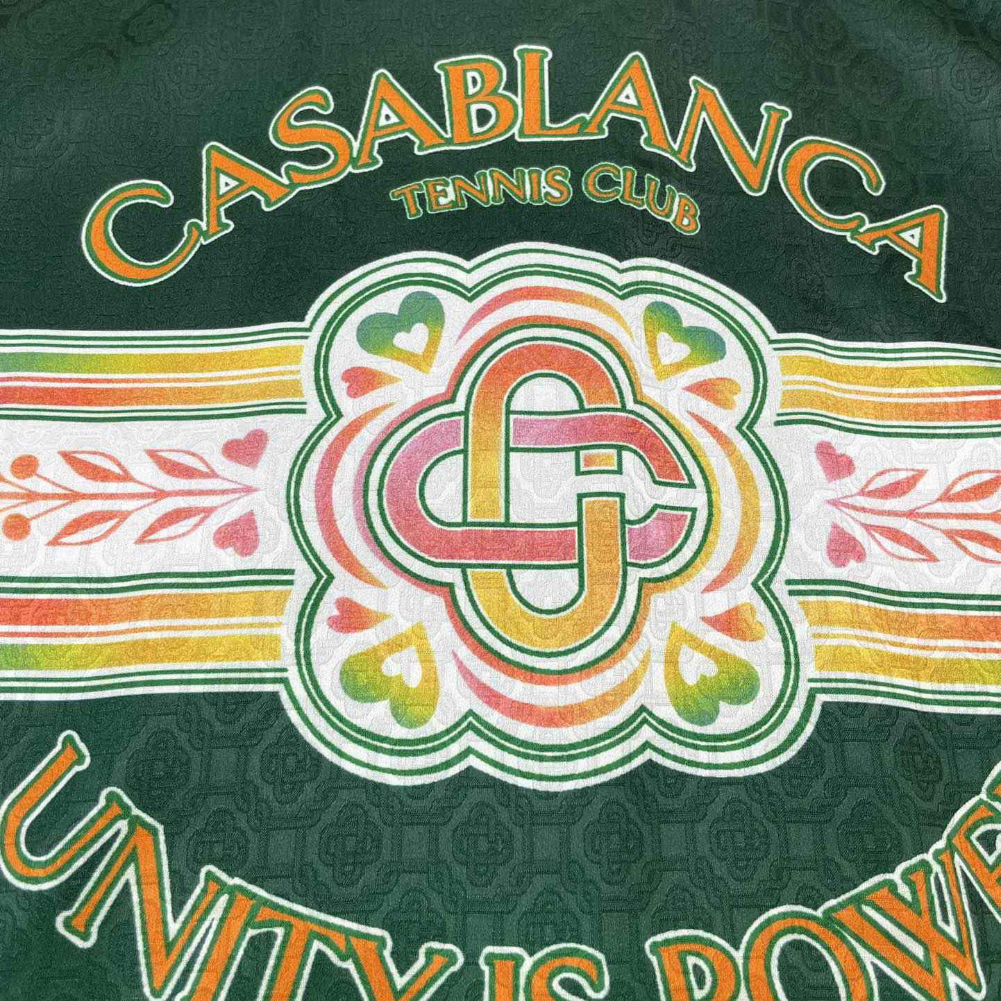 Casablanca Unity is Power Shirt In Silk   CA3474 - PerfectKickZ