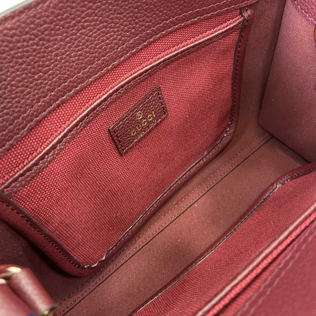 Gucci Small Tote Bag With GG Shadow  - PerfectKickZ