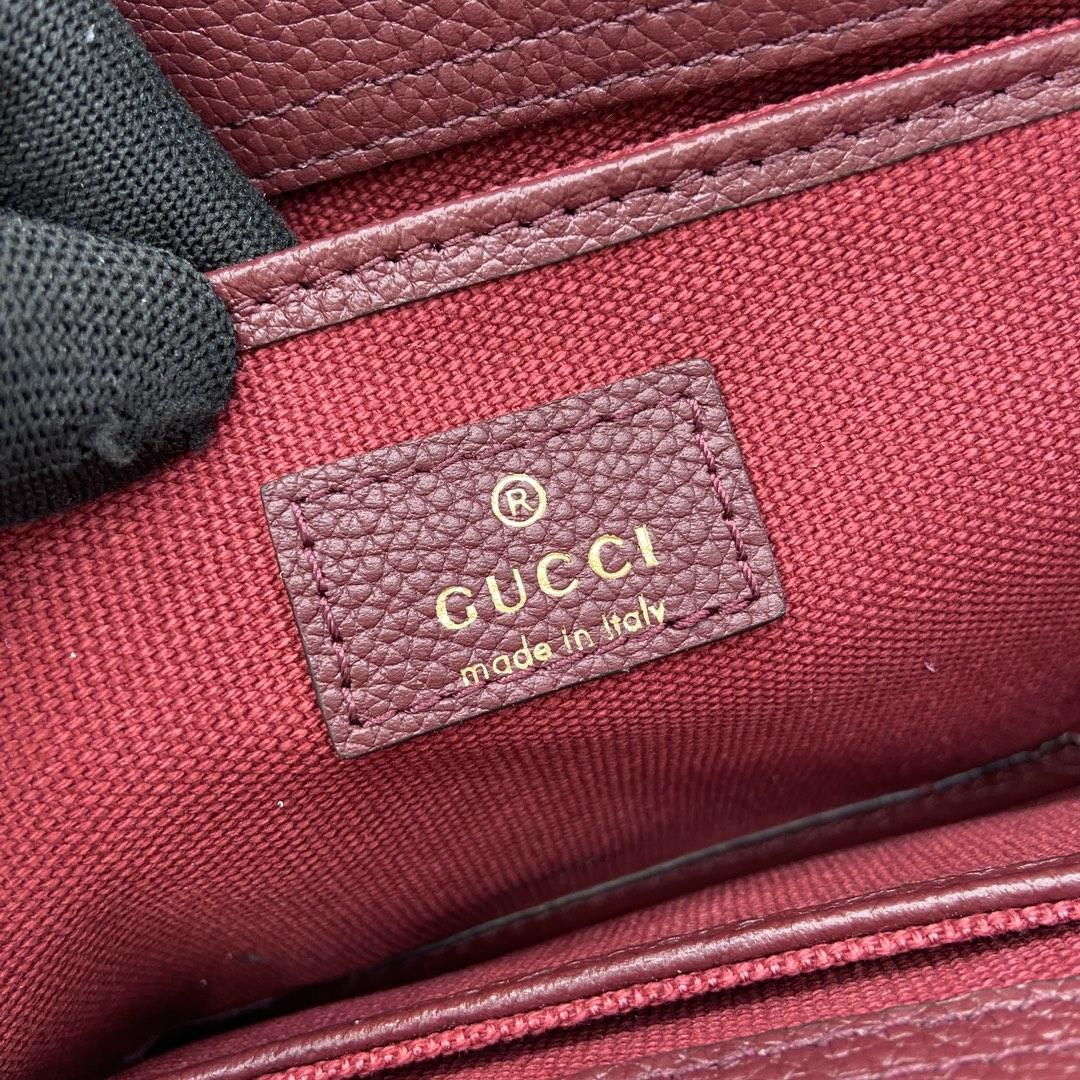 Gucci Small Tote Bag With GG Shadow  - PerfectKickZ