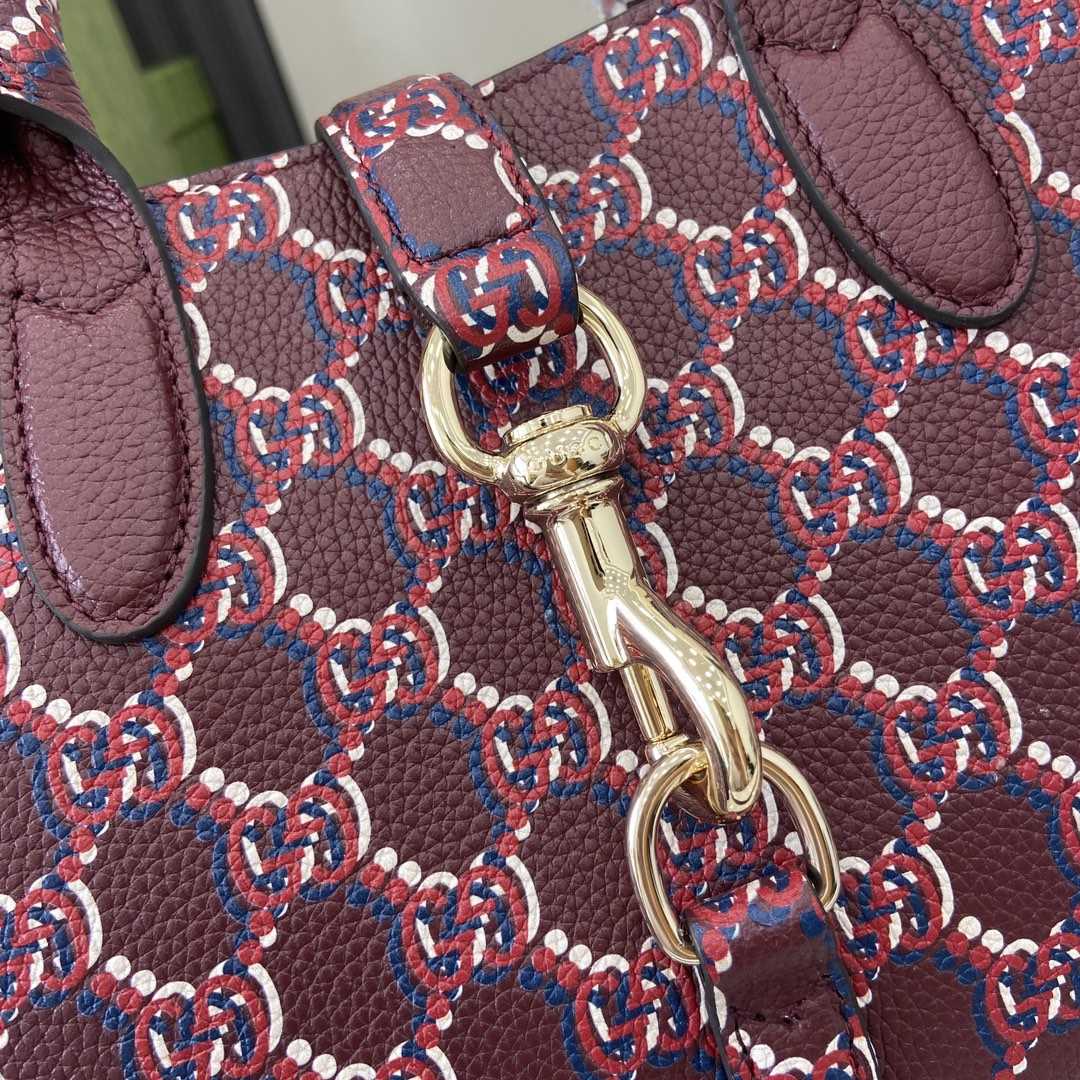 Gucci Small Tote Bag With GG Shadow  - PerfectKickZ