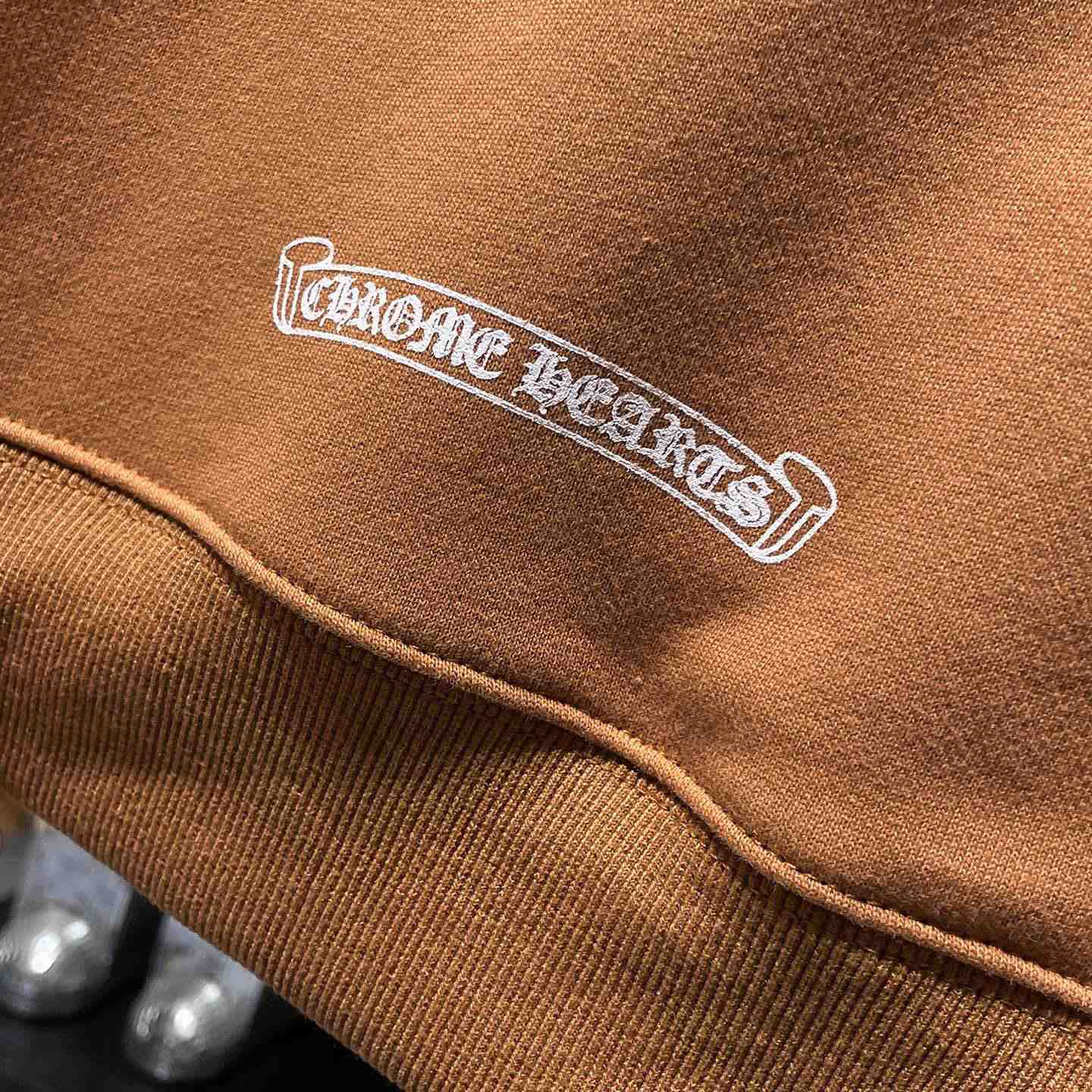 Chrome Hearts x Matty Boy Brown & Pink 'Structure' Hoodie - PerfectKickZ