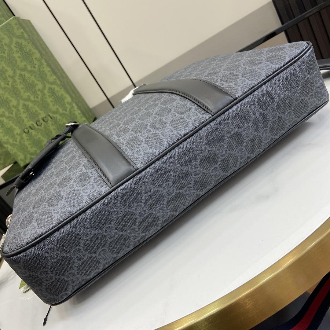 Gucci GG Briefcase With Shoulder Strap - PerfectKickZ