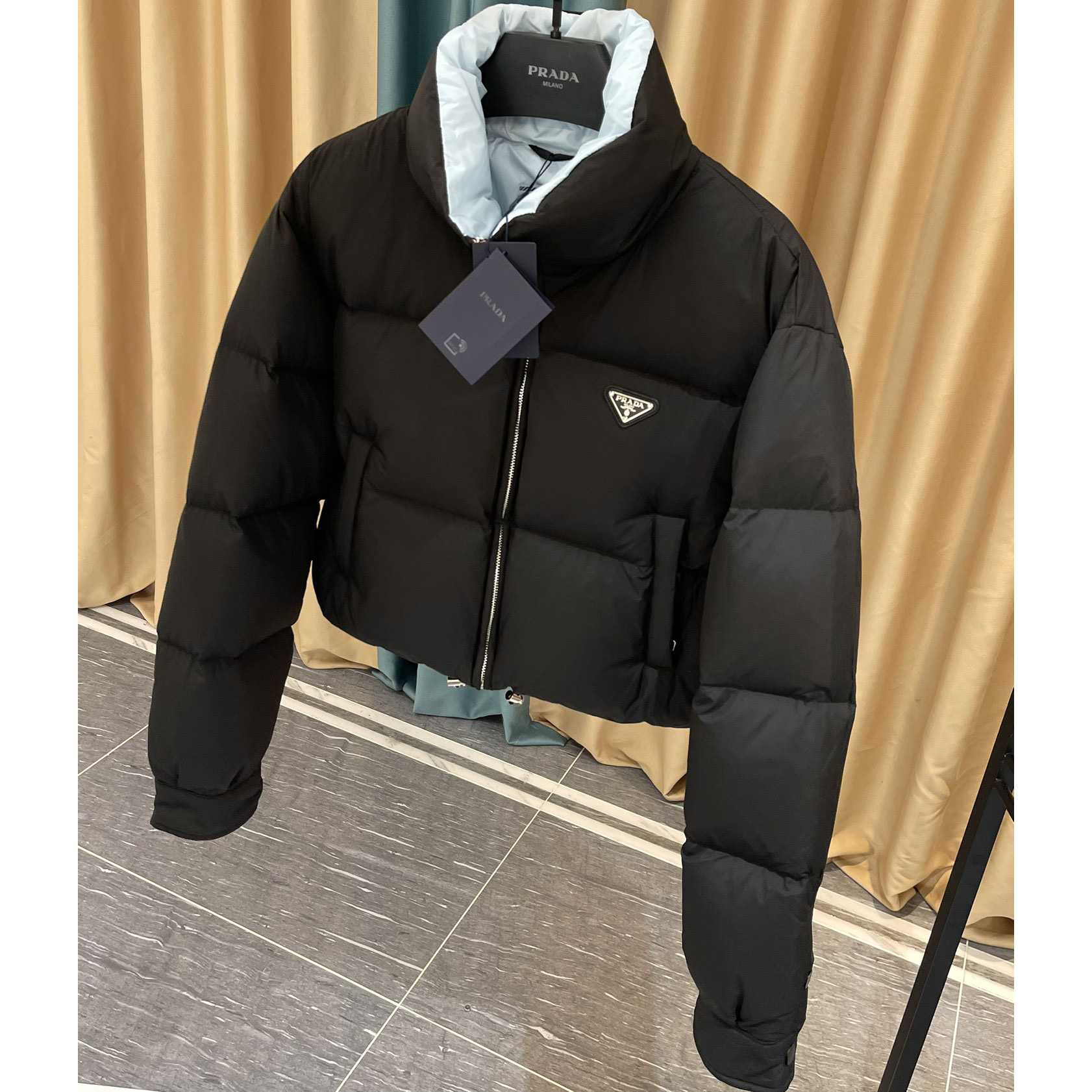 Prada Cropped Padded Jacket - PerfectKickZ