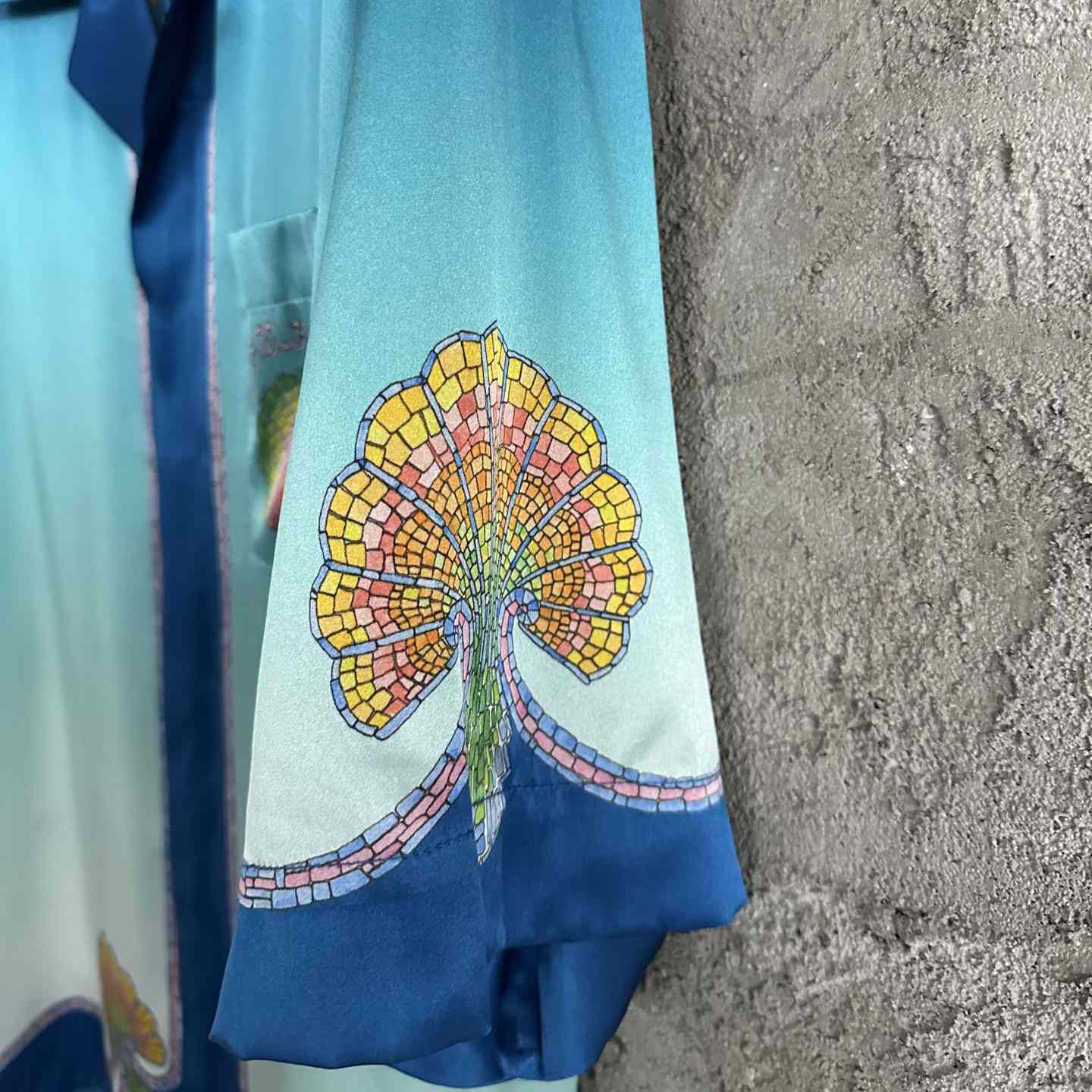 Casablanca Ombré Print Short-Sleeve Shirt - PerfectKickZ