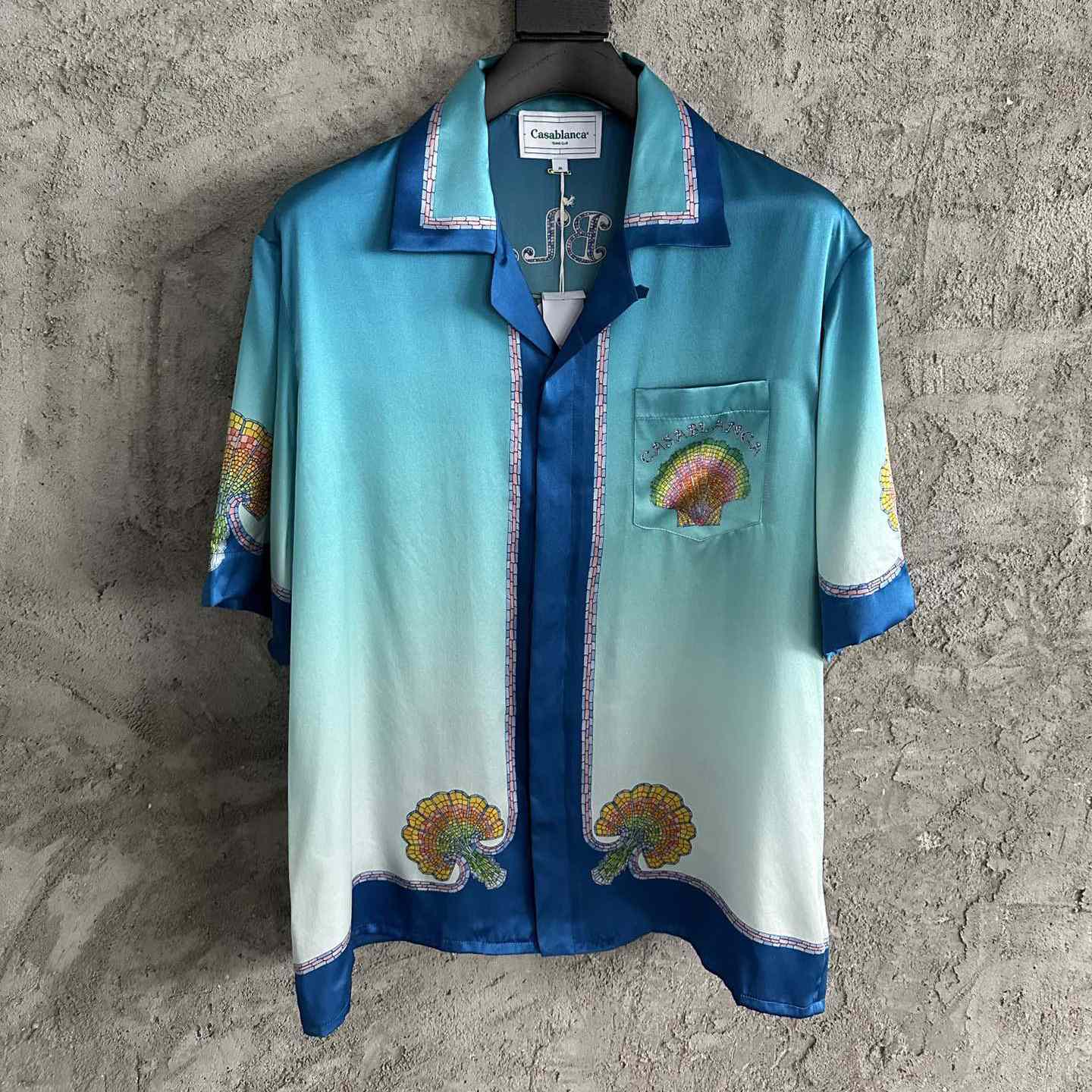Casablanca Ombré Print Short-Sleeve Shirt - PerfectKickZ