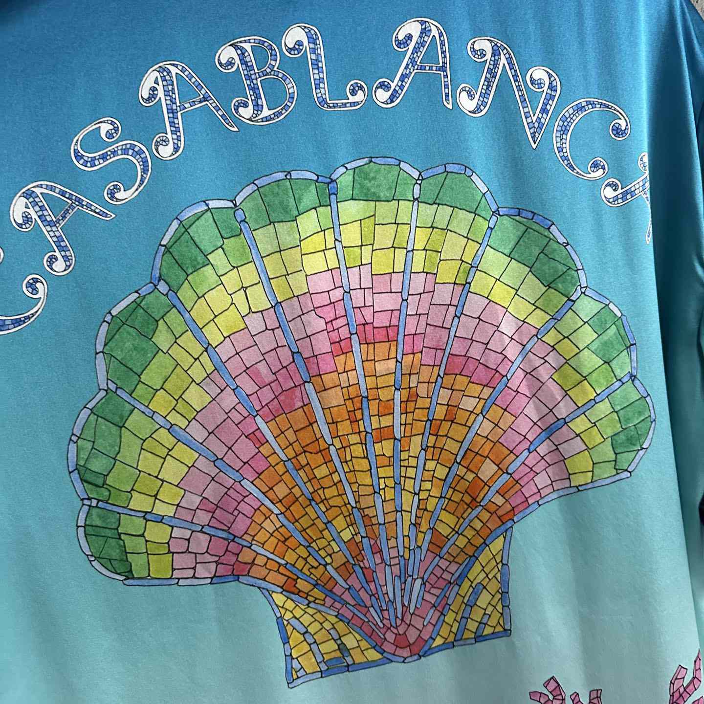 Casablanca Ombré Print Short-Sleeve Shirt - PerfectKickZ