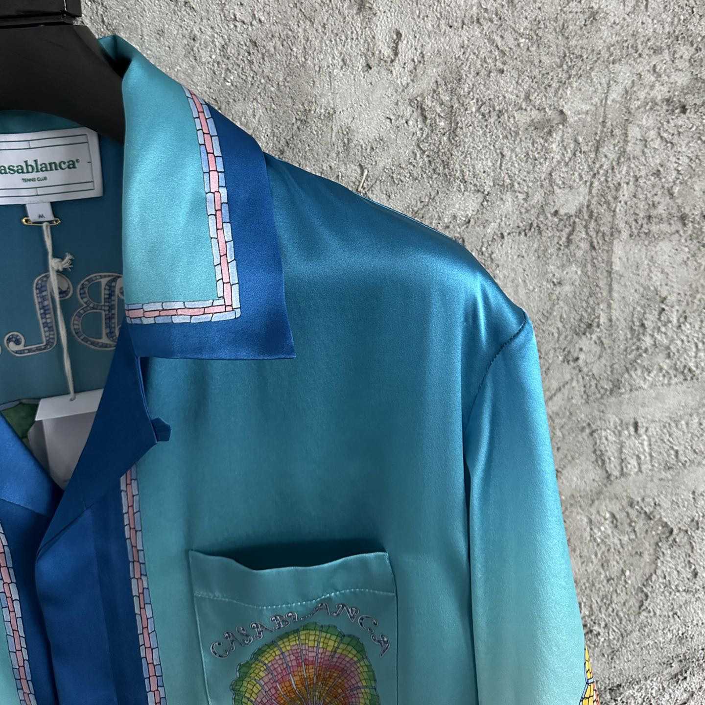 Casablanca Ombré Print Short-Sleeve Shirt - PerfectKickZ