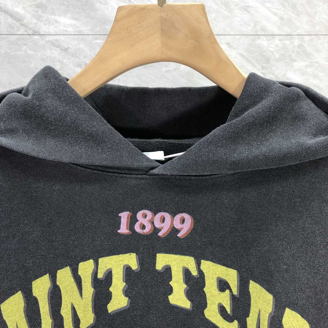 Saint Michael Colorful Letter Print Hoodies - PerfectKickZ