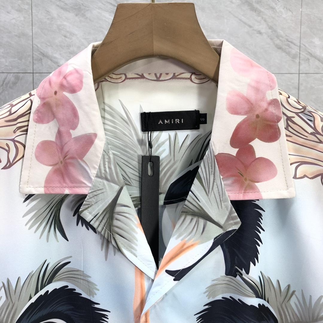 Amiri Cherub Silk Shirt - PerfectKickZ