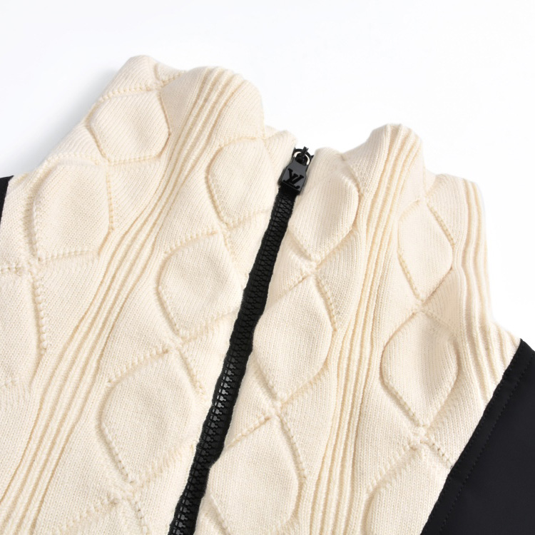 Louis Vuitton Knitted Collar Embroidered Technical Blouson   1AFPU4 - PerfectKickZ