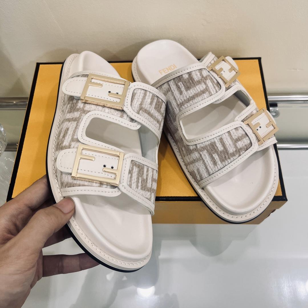 Fendi Feel Slides - PerfectKickZ