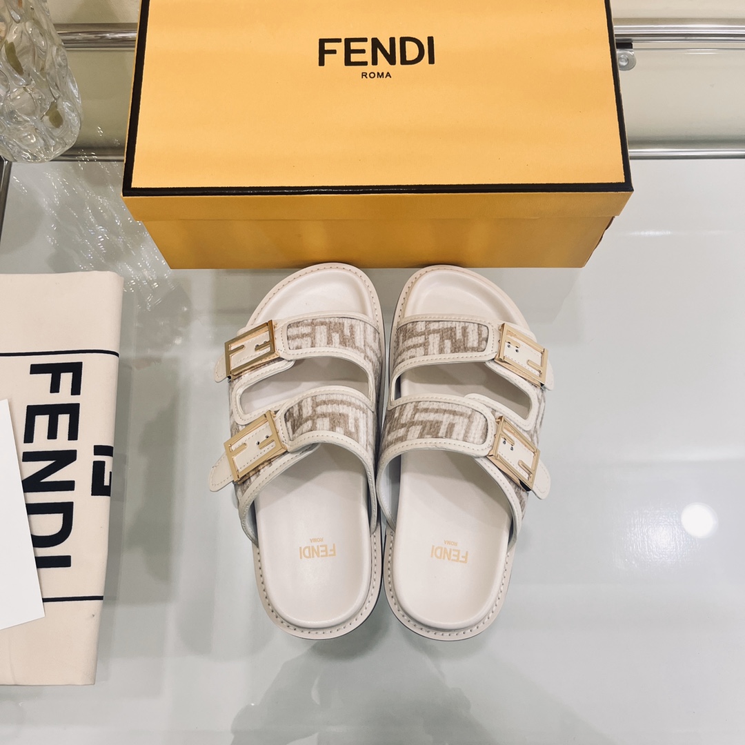 Fendi Feel Slides - PerfectKickZ
