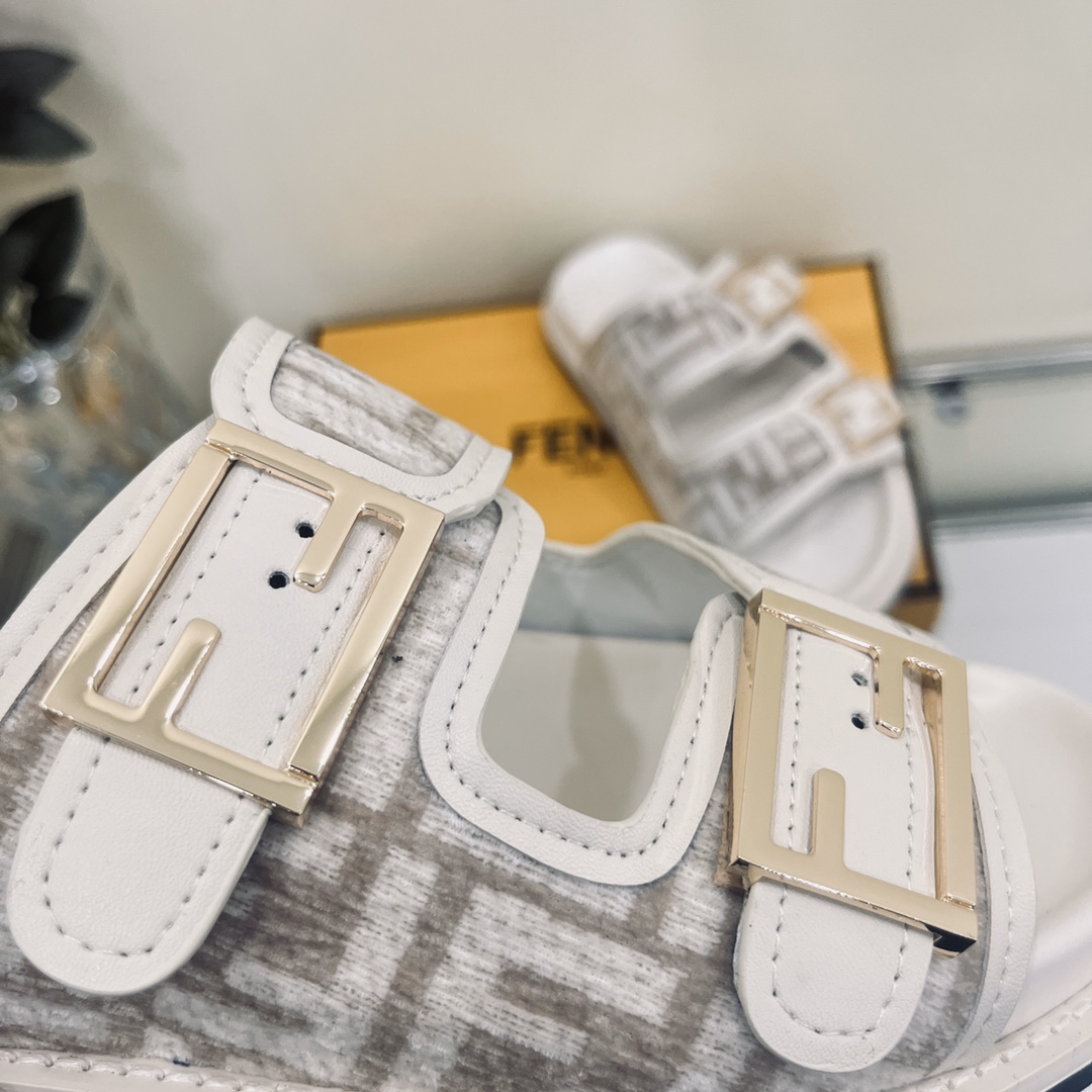 Fendi Feel Slides - PerfectKickZ