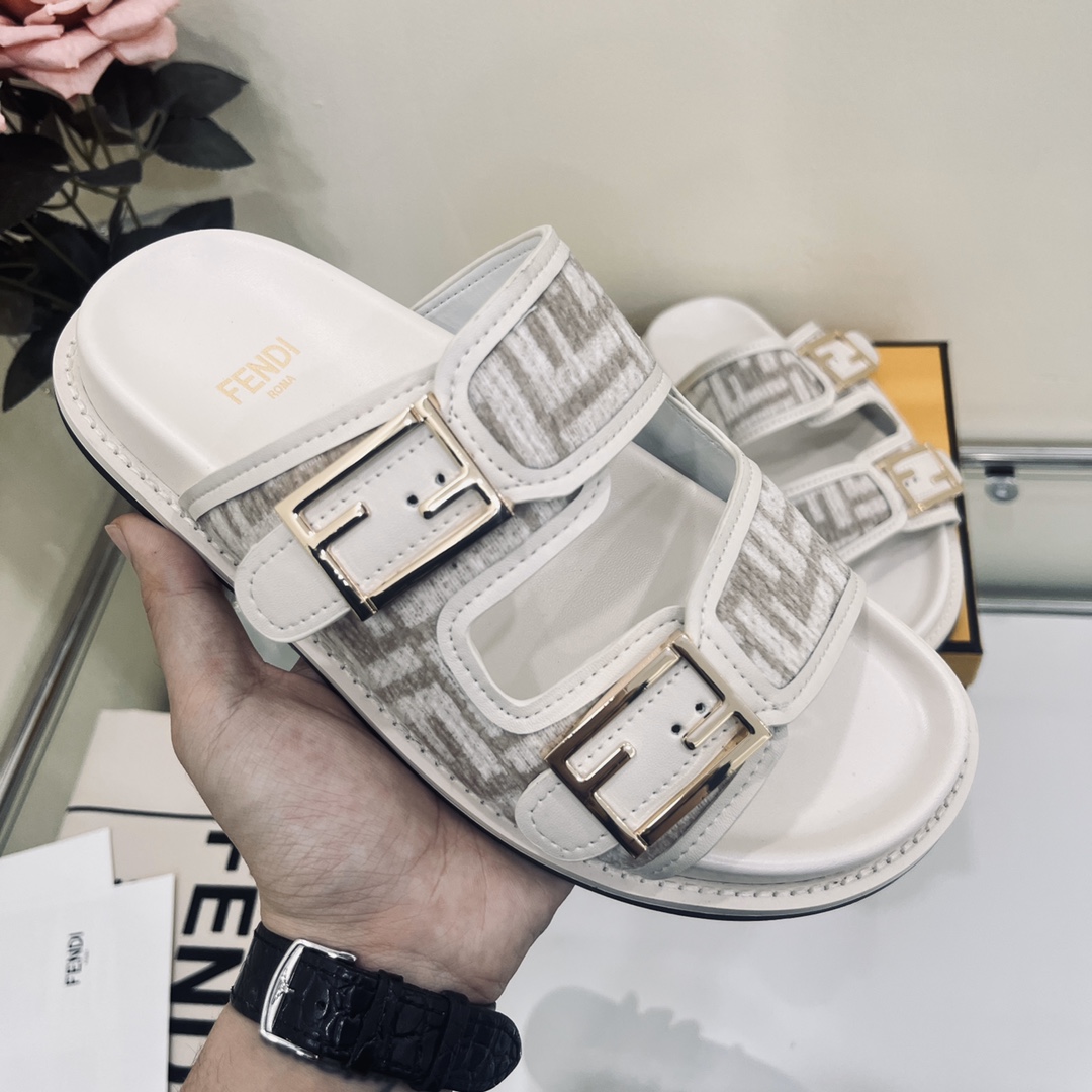 Fendi Feel Slides - PerfectKickZ