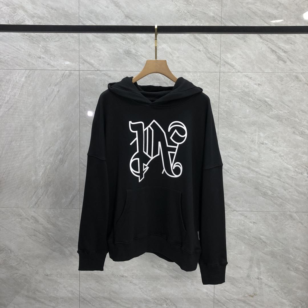 Palm Angels Hoodie With Logo - PerfectKickZ
