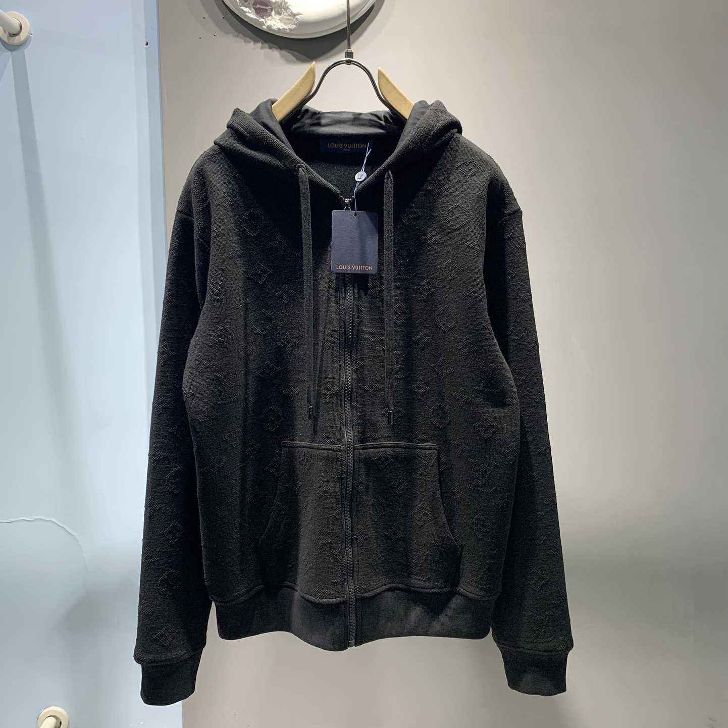 Louis Vuitton Monogram Zip Through Hoodie - PerfectKickZ