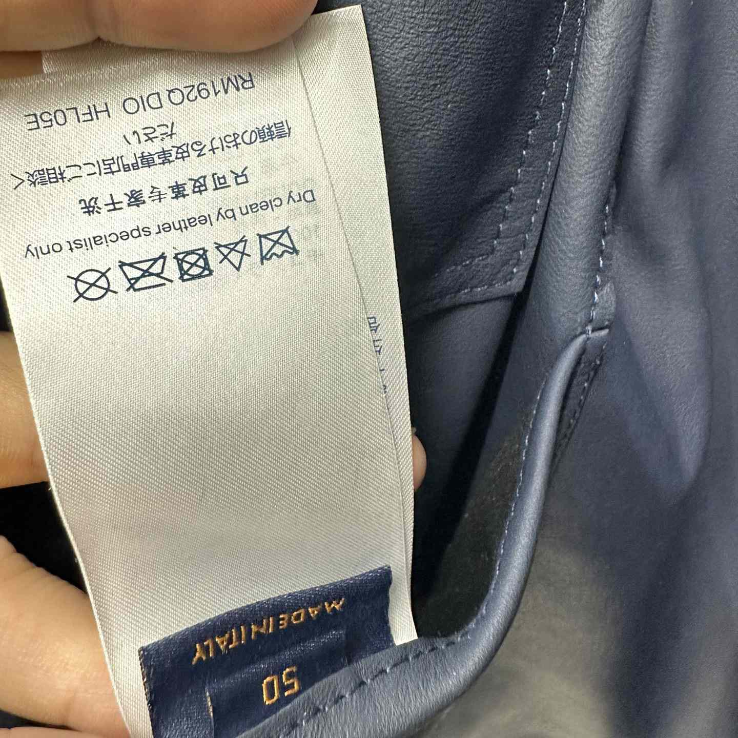 Louis Vuitton Suede Denim Jacket   1A8I3B - PerfectKickZ