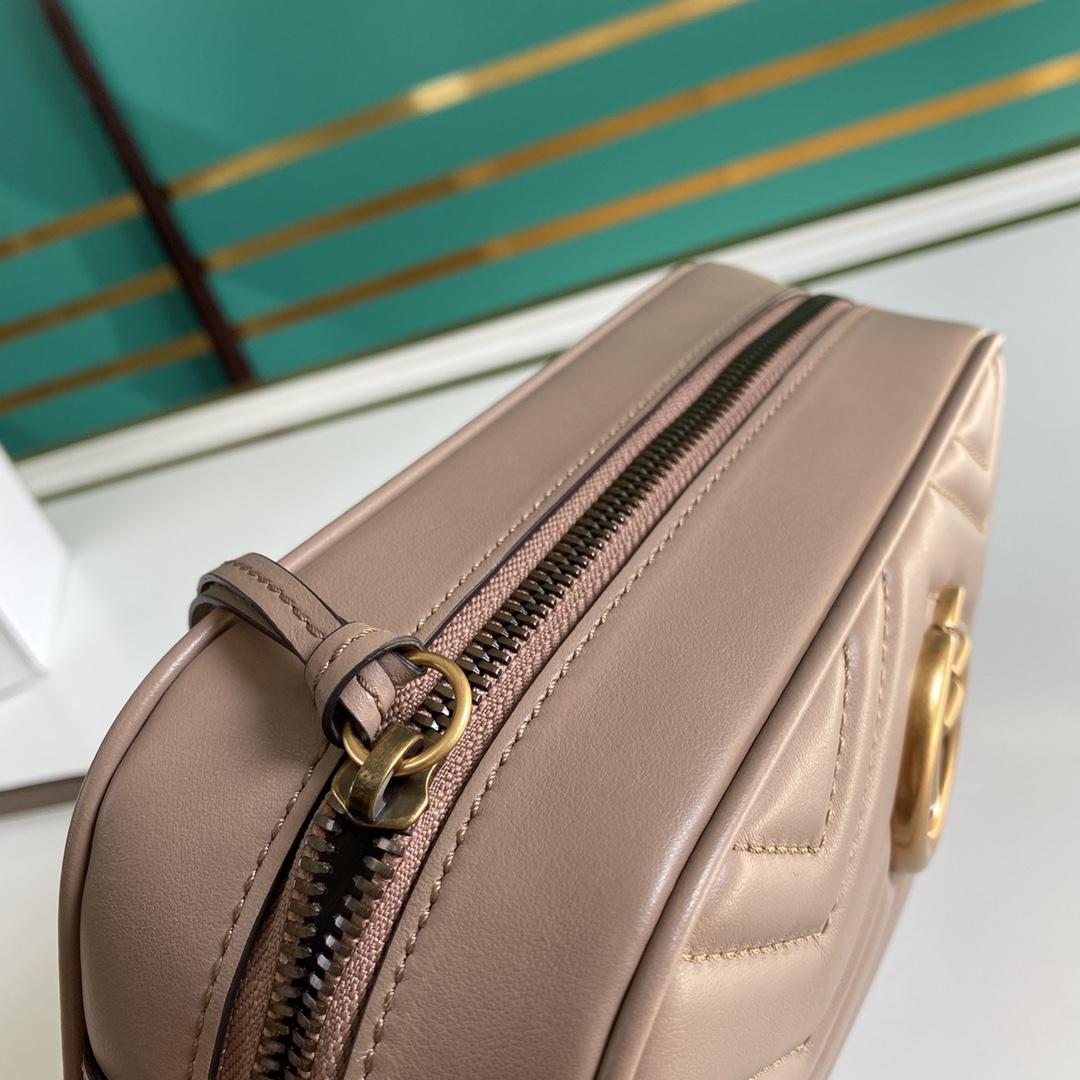 Gucci GG Marmont Small Shoulder Bag(24*12*7cm) - PerfectKickZ