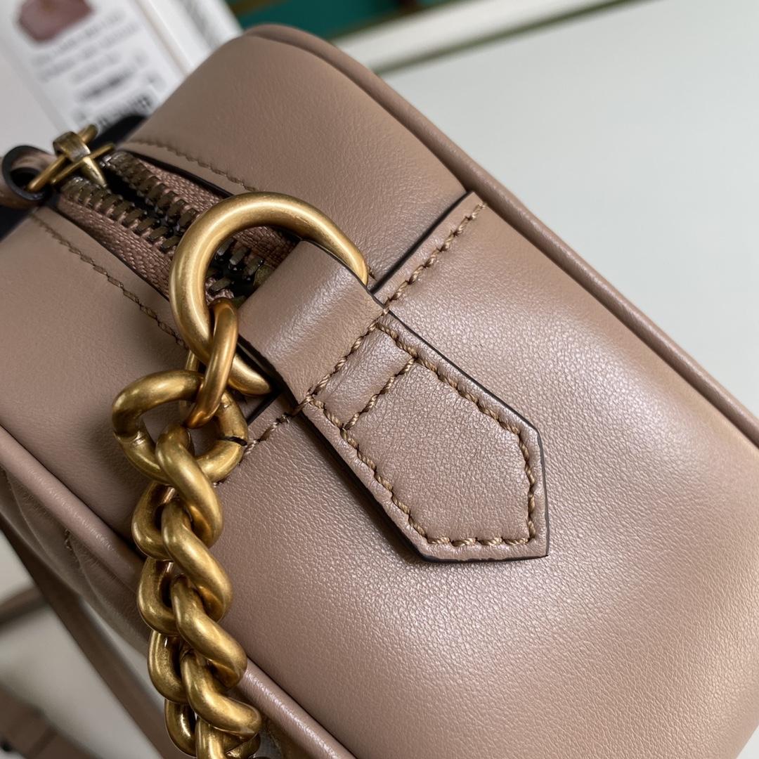 Gucci GG Marmont Small Shoulder Bag(24*12*7cm) - PerfectKickZ