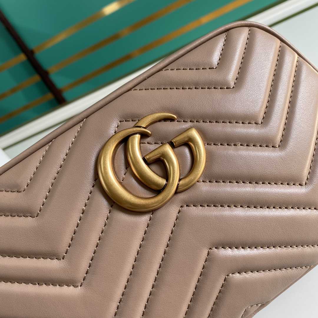 Gucci GG Marmont Small Shoulder Bag(24*12*7cm) - PerfectKickZ