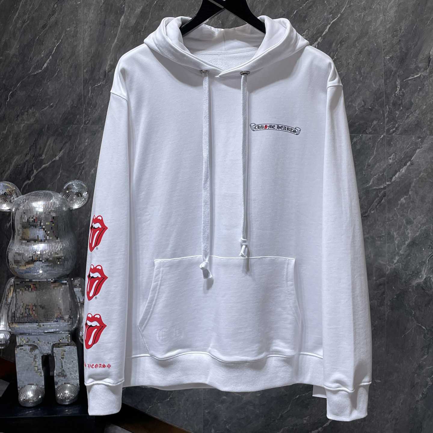 Chrome Hearts Rolling Stones Hoodie - PerfectKickZ