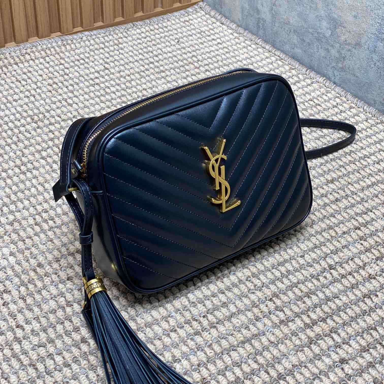 Saint Laurent Lou Tassel Camera Bag  (23x16x6cm) - PerfectKickZ