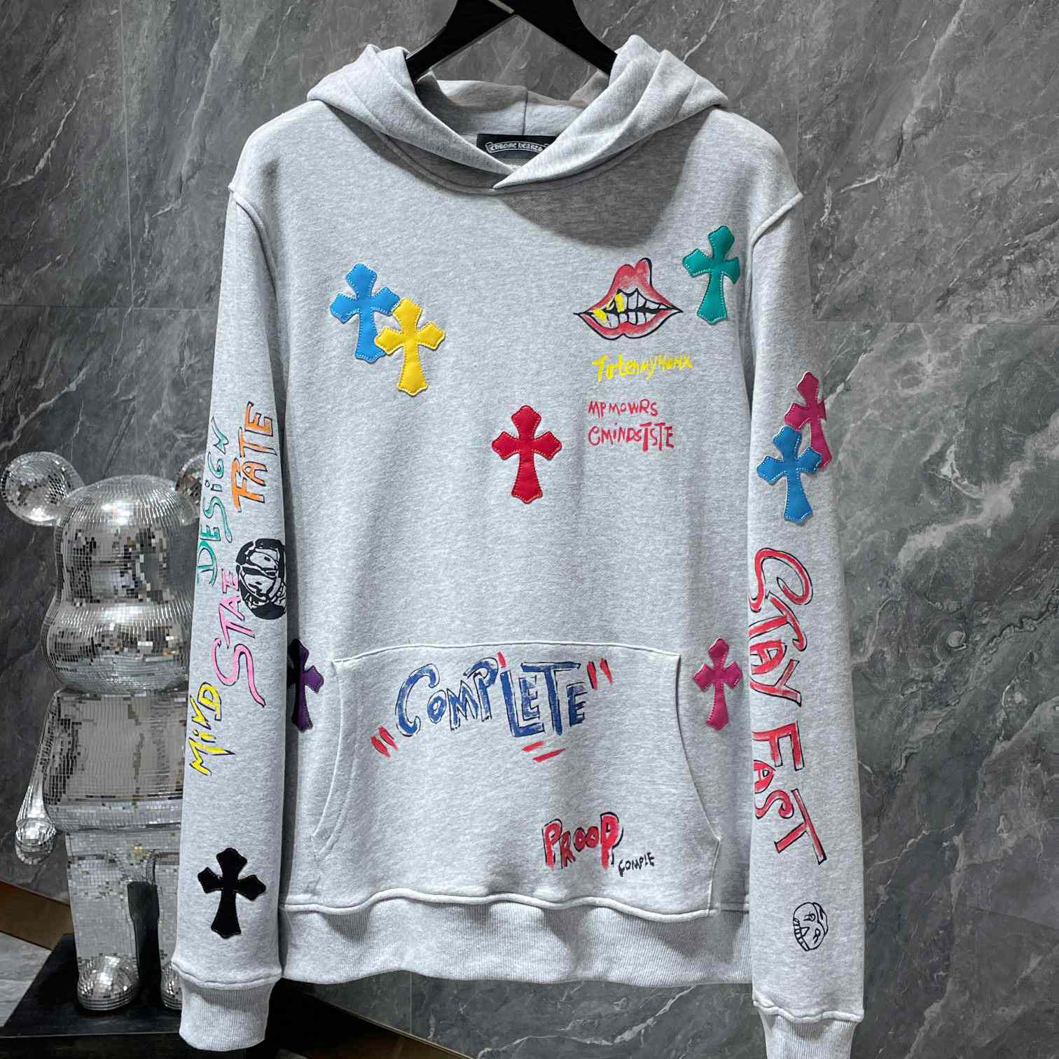 Chrome Hearts Cross Hoodie - PerfectKickZ