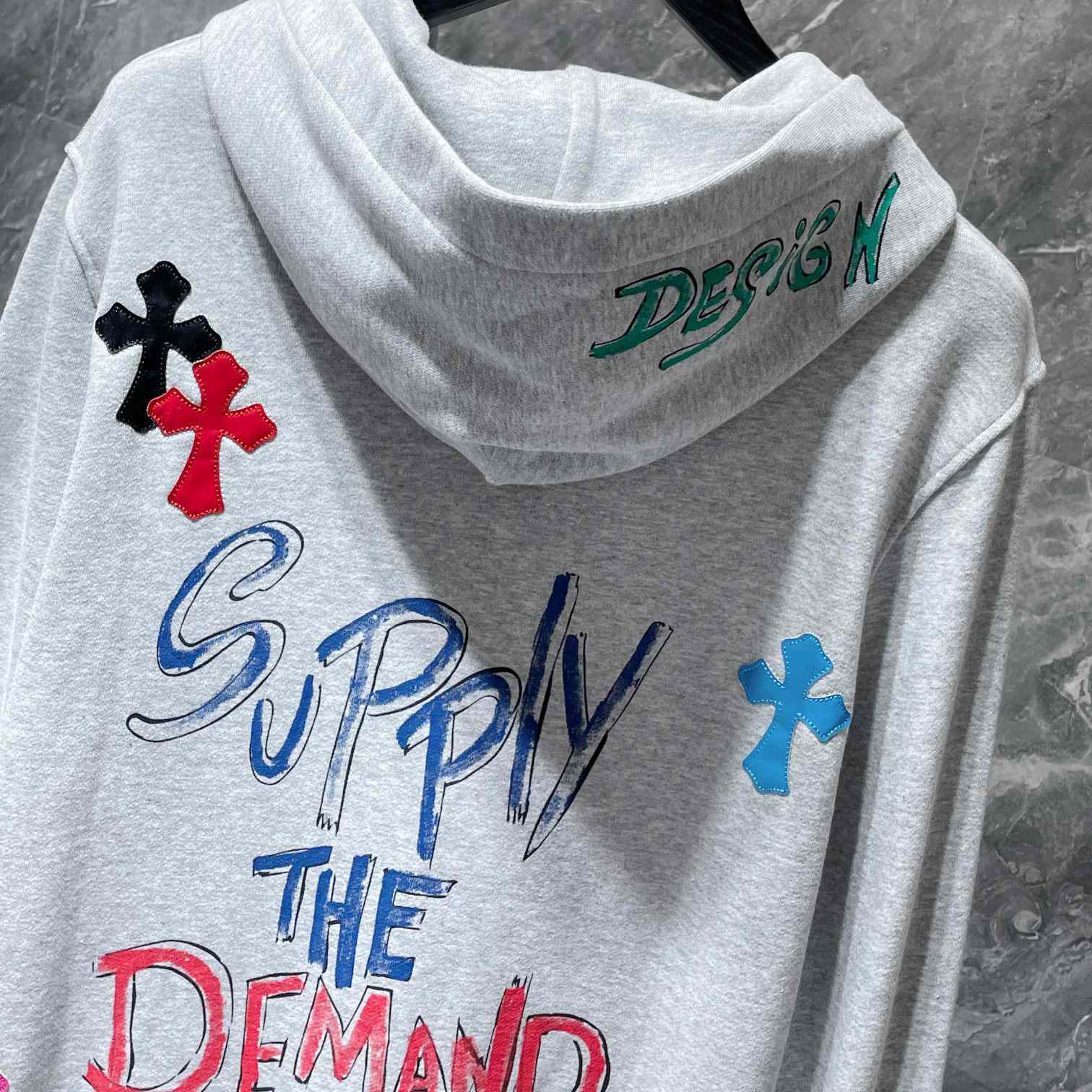 Chrome Hearts Cross Hoodie - PerfectKickZ