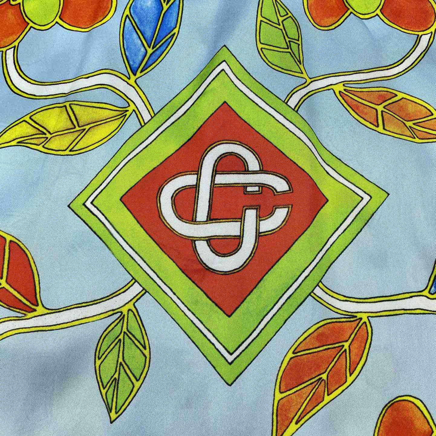 Casablanca Cuban Collar Short-Sleeve Shirt 'Yoruba Flowers'   CA3486 - PerfectKickZ