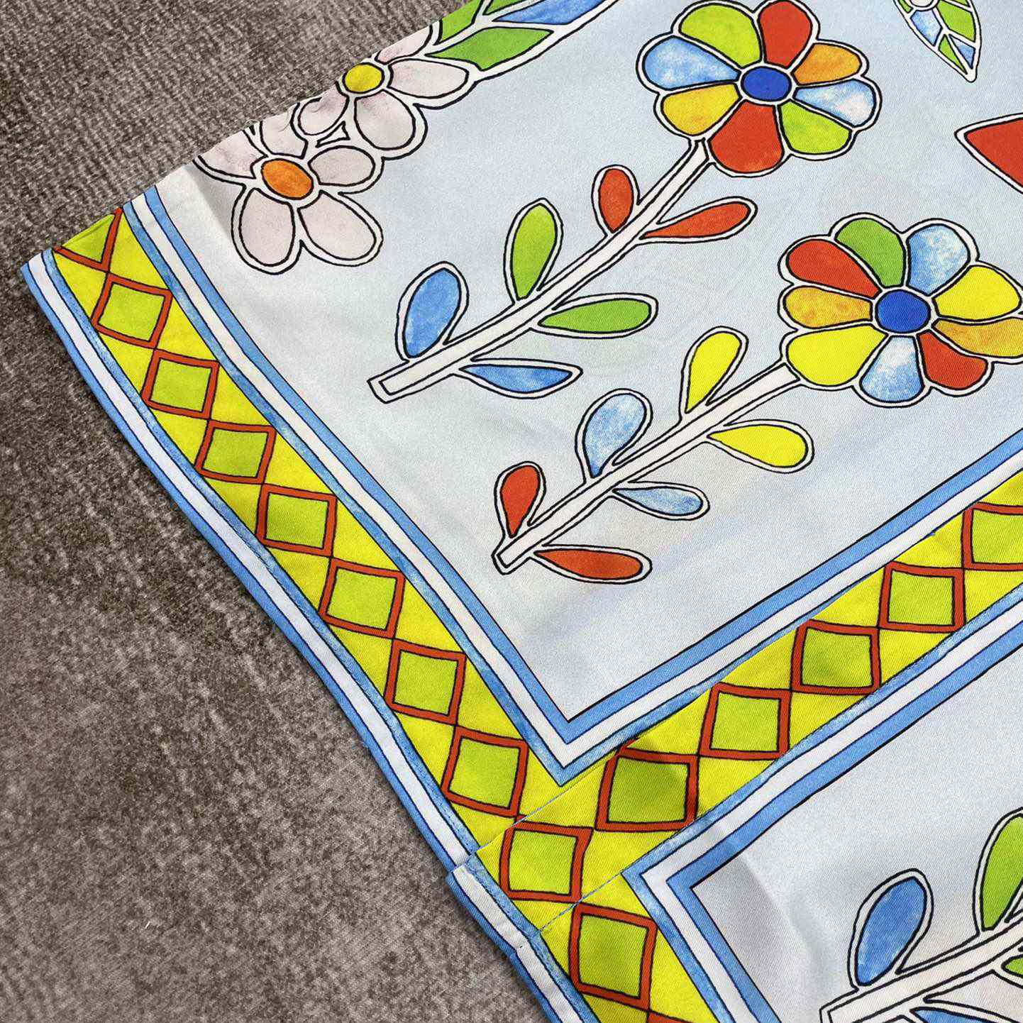 Casablanca Cuban Collar Short-Sleeve Shirt 'Yoruba Flowers'   CA3486 - PerfectKickZ