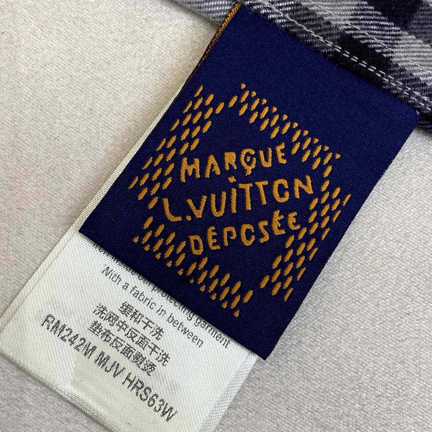 Louis Vuitton Long-Sleeved Cotton Flannel Shirt   1AFXSW - PerfectKickZ