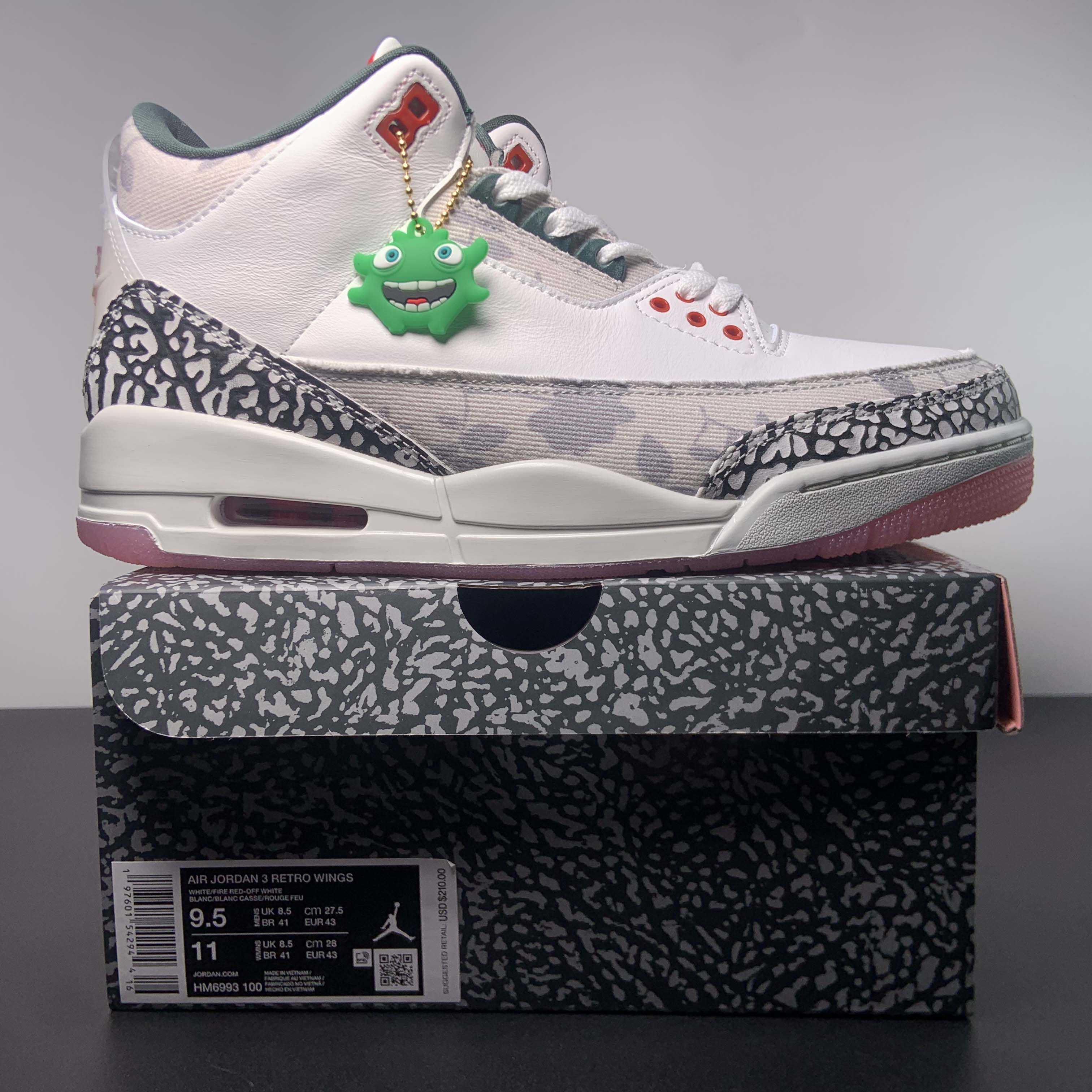 Air Jordan 3 “Wings” Basketball Shoes     HM6993-100  - PerfectKickZ