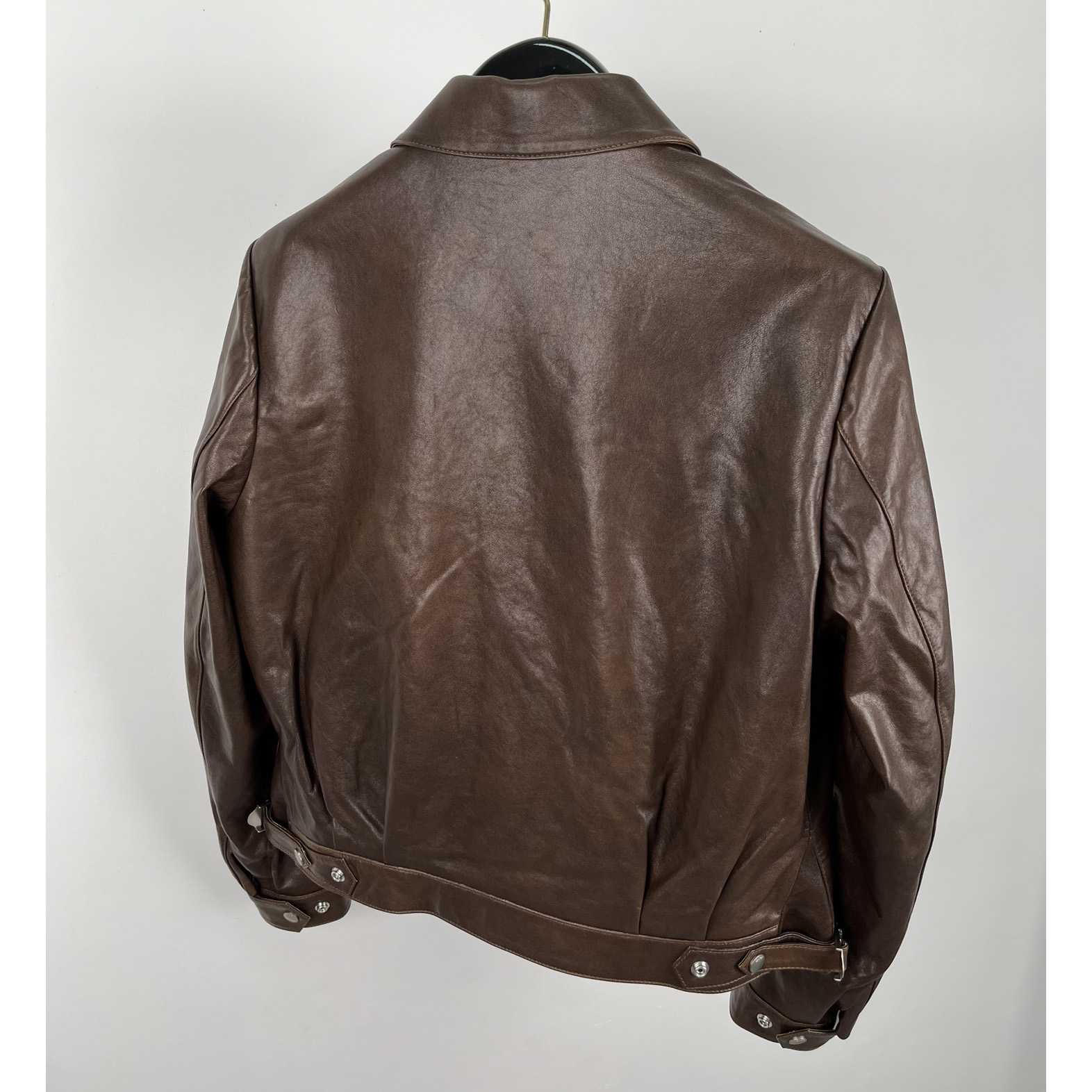 Dior Zipped Jacket Brown Napa Calfskin - PerfectKickZ