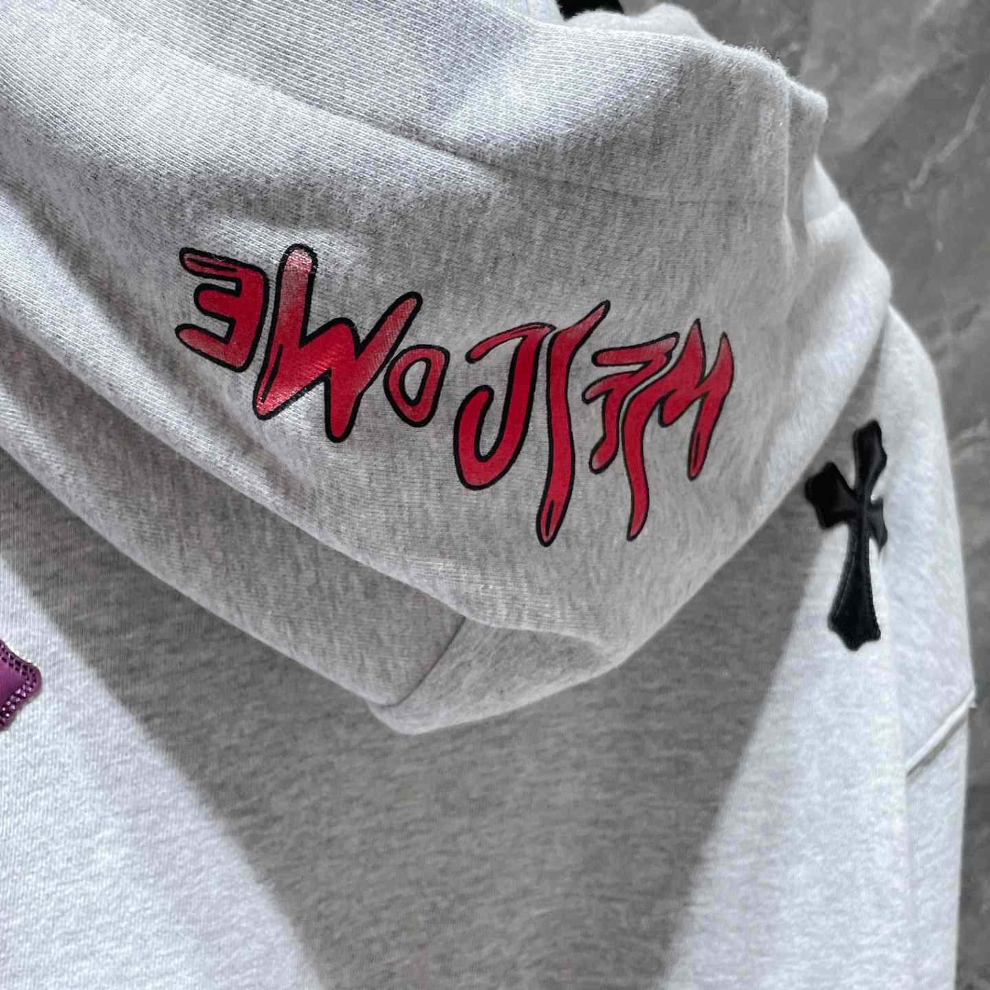 Chrome Hearts x Matty Boy Cross Patch Hoodie - 