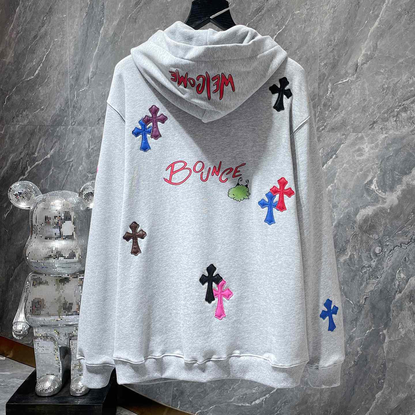 Chrome Hearts x Matty Boy Cross Patch Hoodie - 