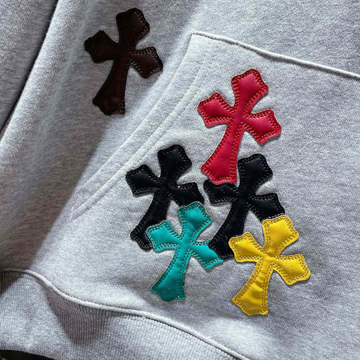 Chrome Hearts x Matty Boy Cross Patch Hoodie - 