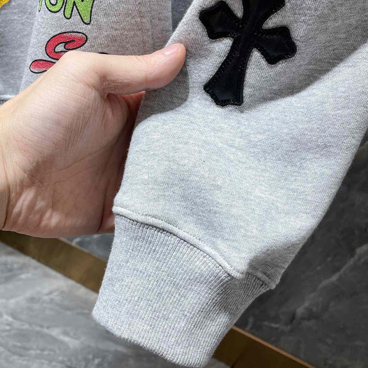 Chrome Hearts x Matty Boy Cross Patch Hoodie - 