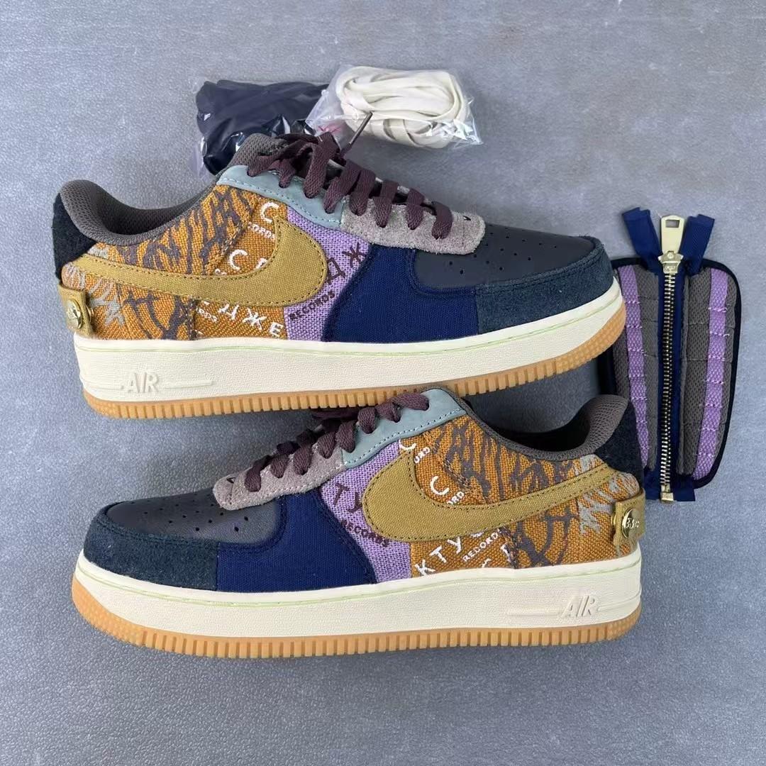 Travis Scott x Nike Air Force 1 Low AF1 Sneaker    CN2405-900  - PerfectKickZ