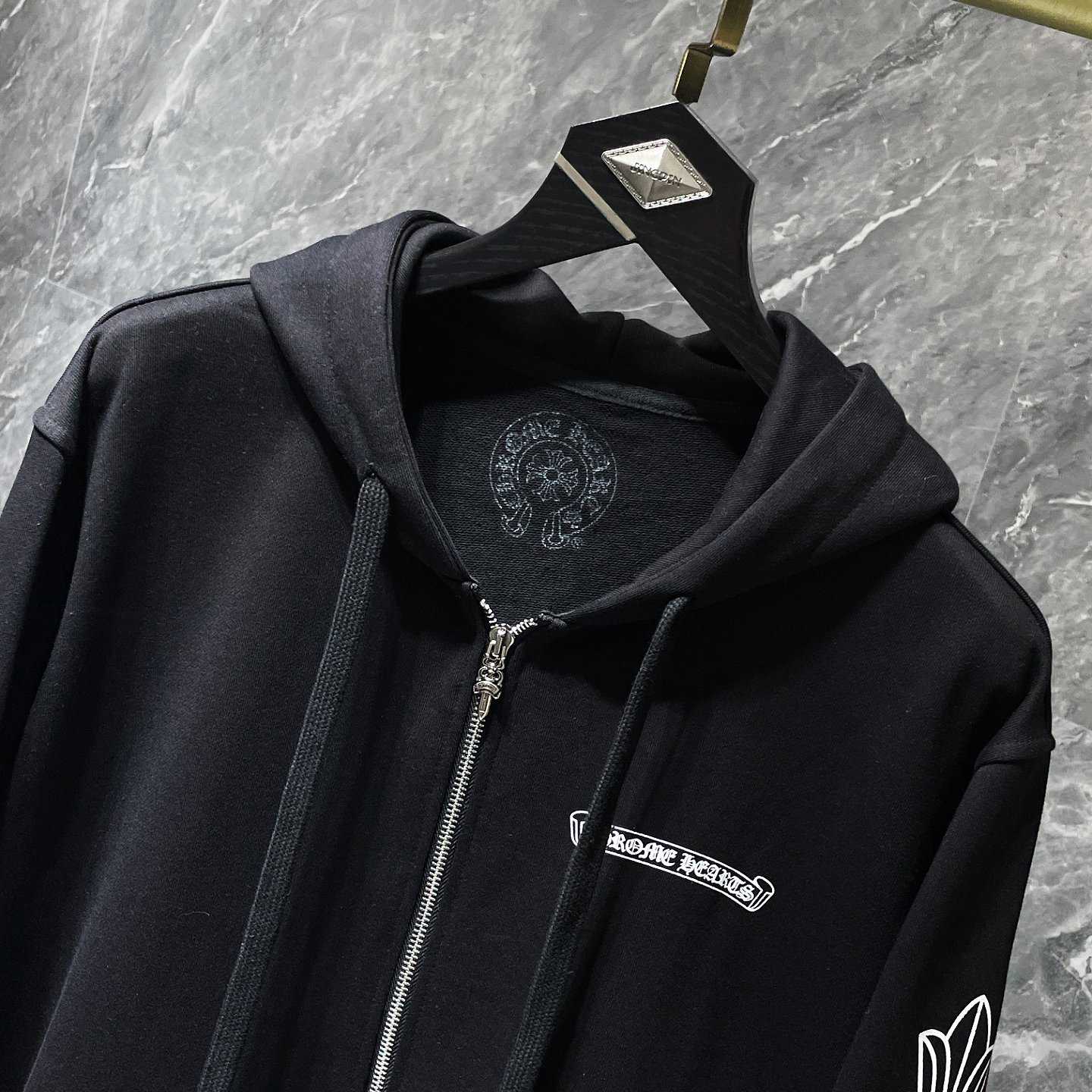 Chrome Hearts Zip Up Hoodie  - 