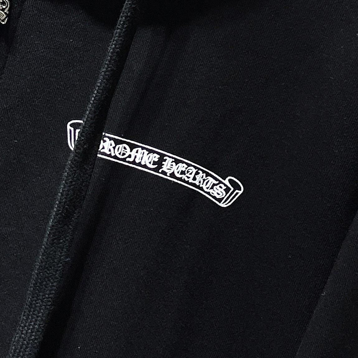 Chrome Hearts Zip Up Hoodie  - 
