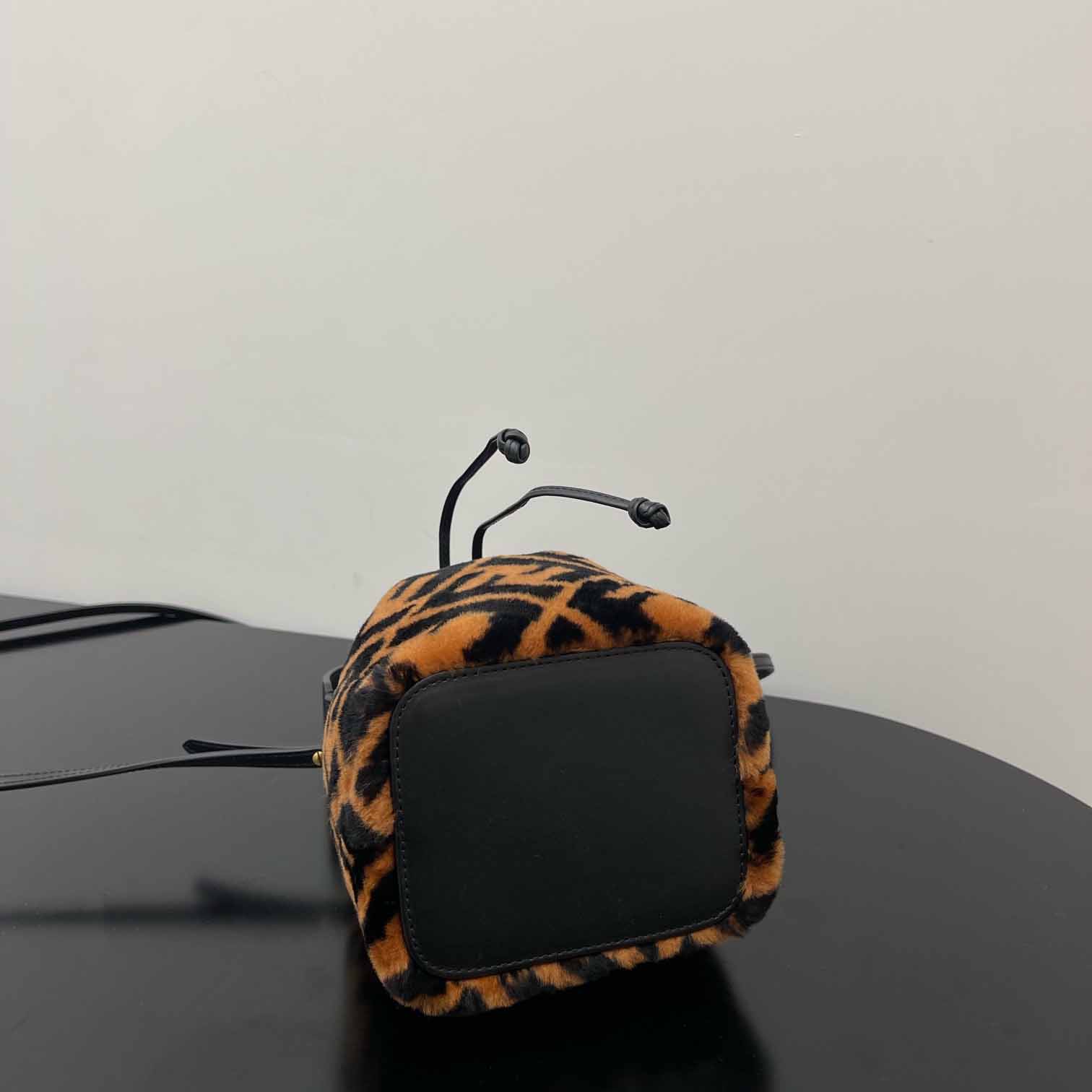 Fendi Mon Tresor Mini-bag in brown sheepskin - PerfectKickZ
