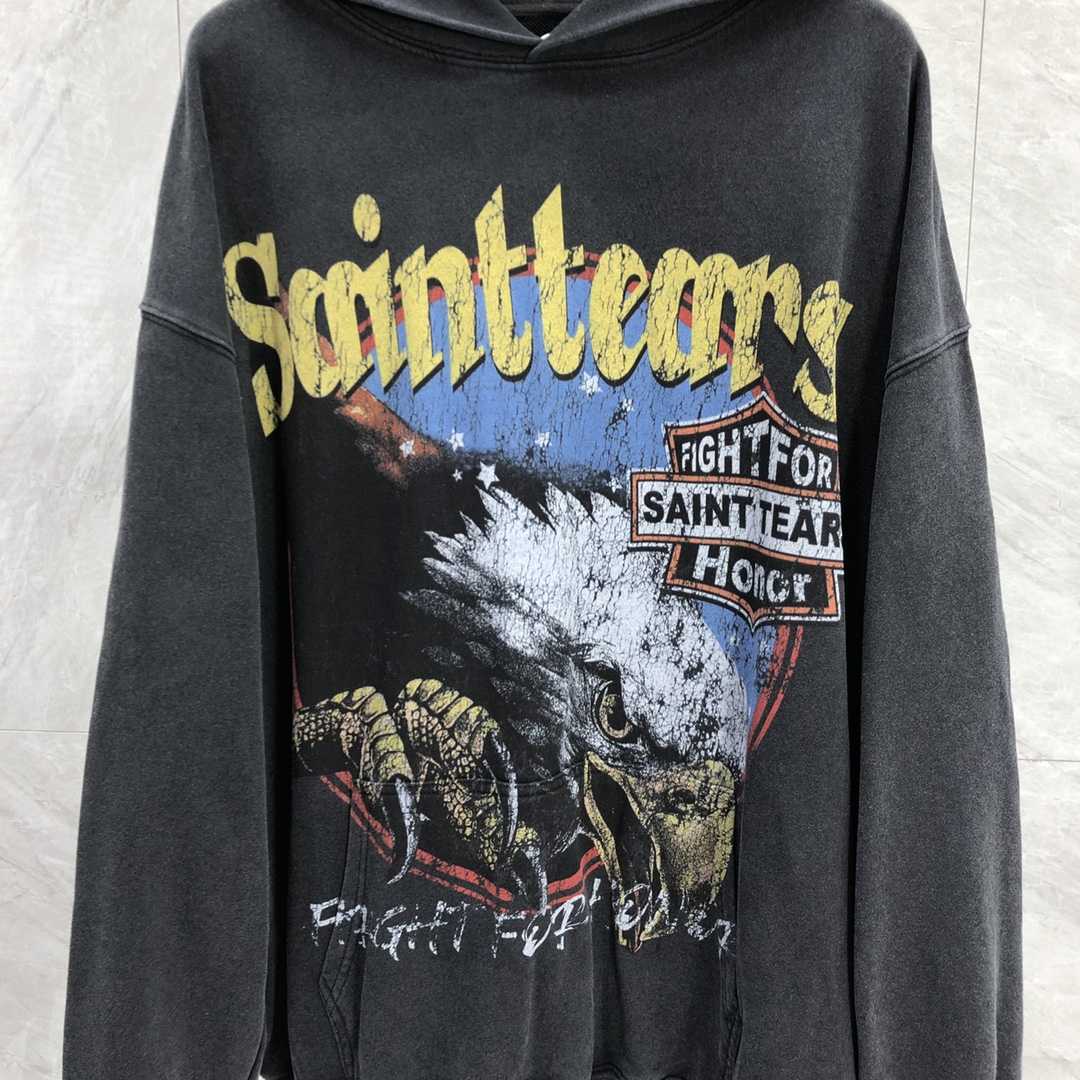 Saint Michael Tears Hoodie - PerfectKickZ