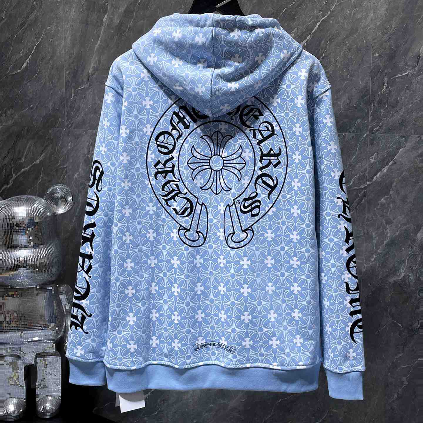 Chrome Hearts Horseshoe Zip Up Hoodie  - PerfectKickZ