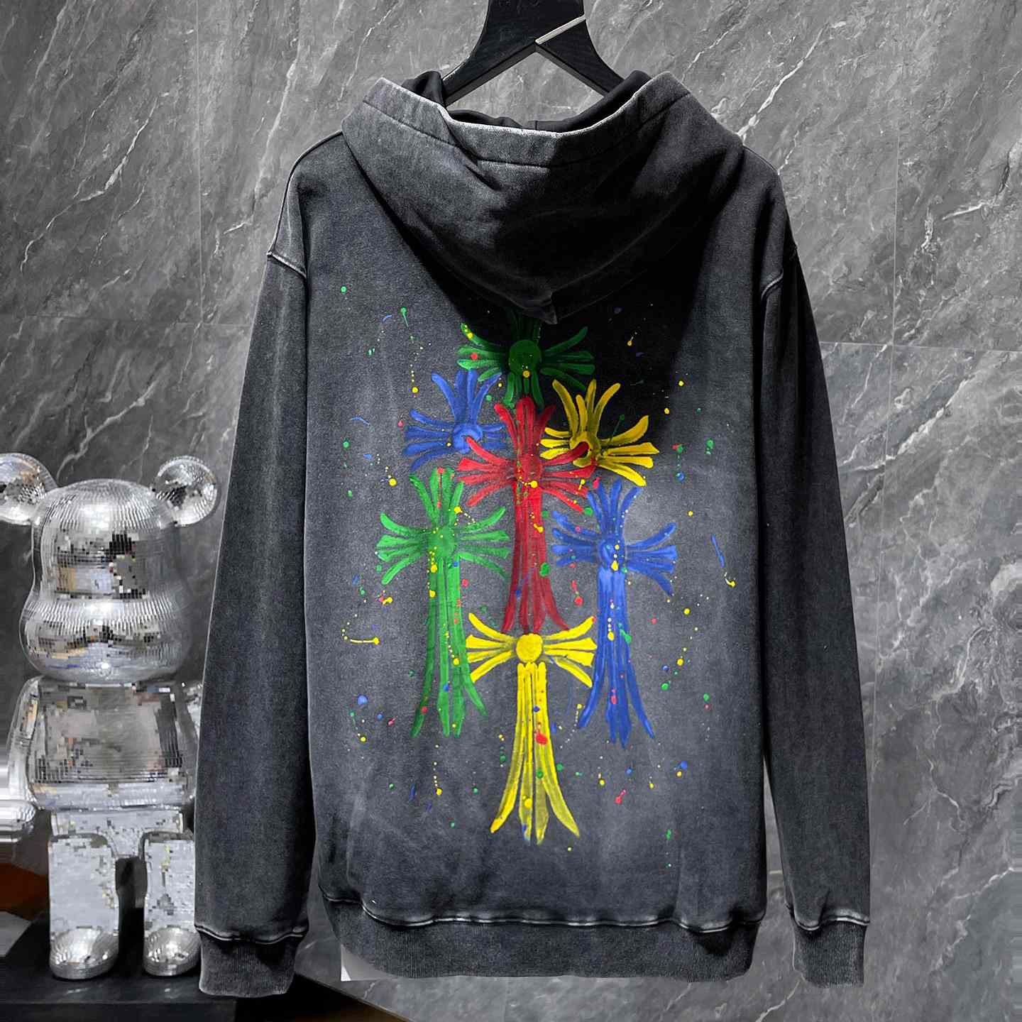 Chrome Hearts Cross Hoodie - PerfectKickZ